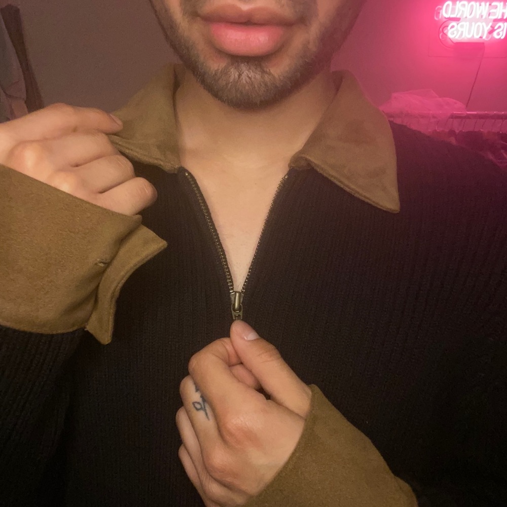 Vintage zip up shirt